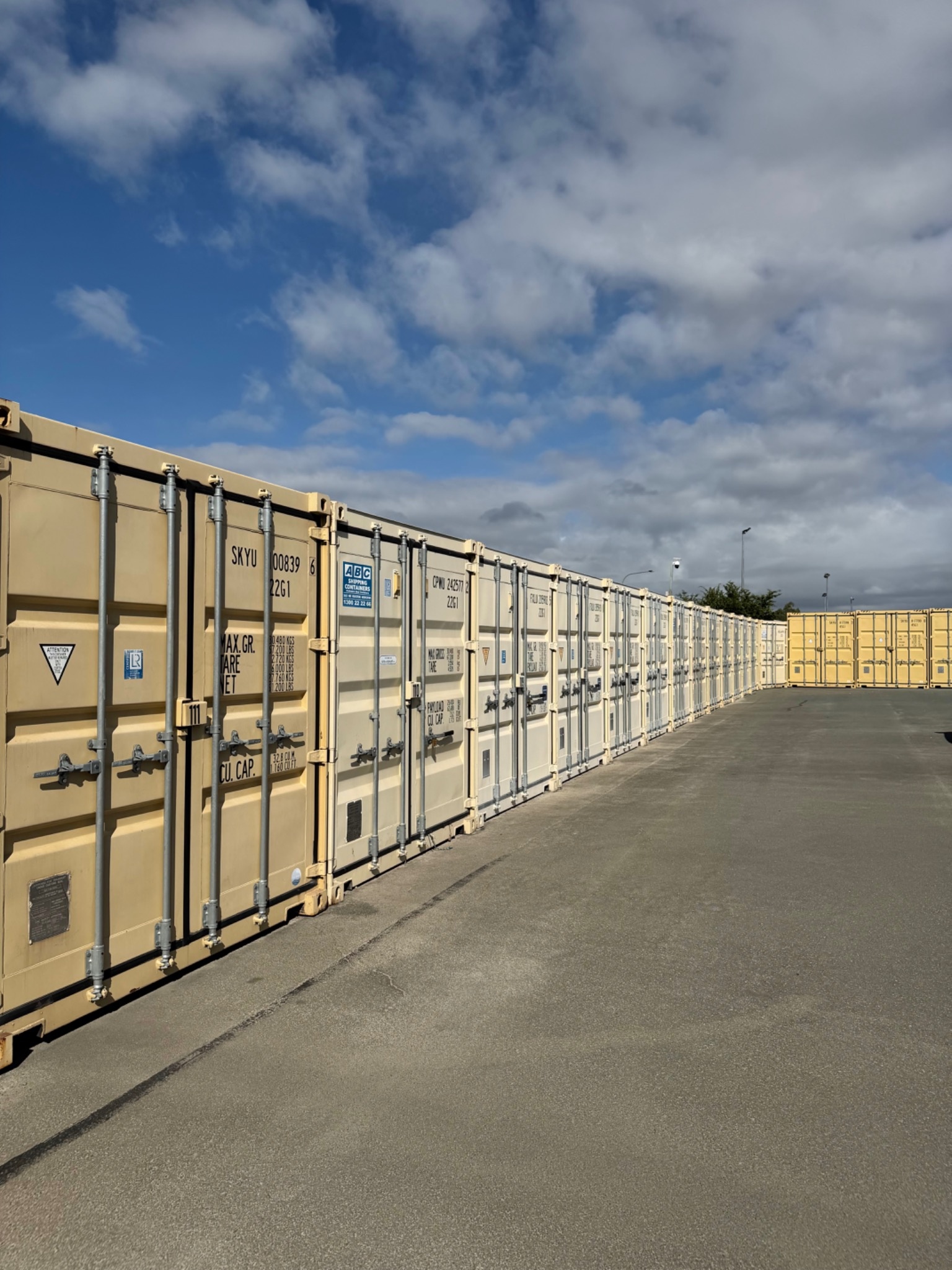 Student storage Brisbane - secure container storage units at Storage Land Archerfield