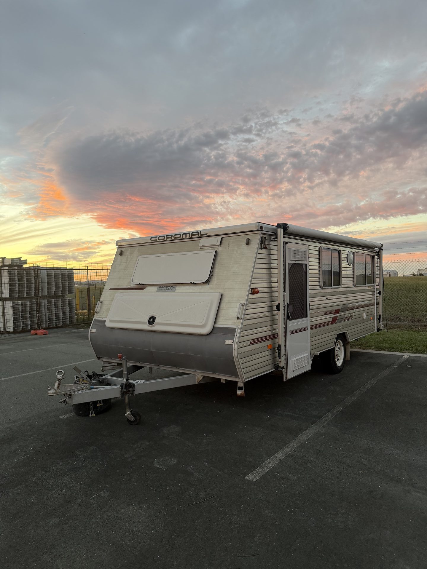 Caravan storage Brisbane - secure outdoor caravan storage at Storage Land Archerfield