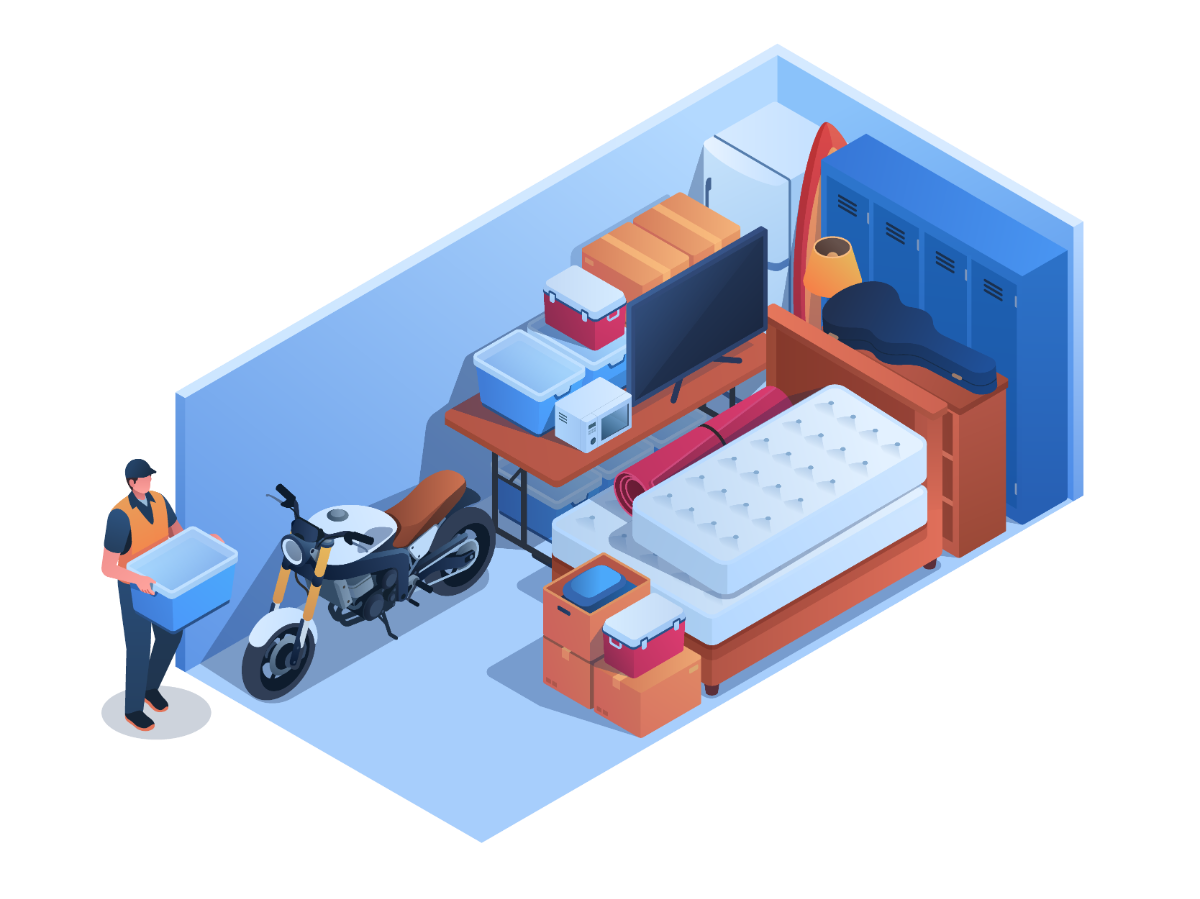 10x20 storage unit at North York Self Storage, Fredericton