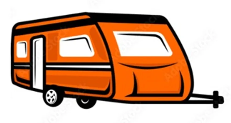 Animated Orange Caravan