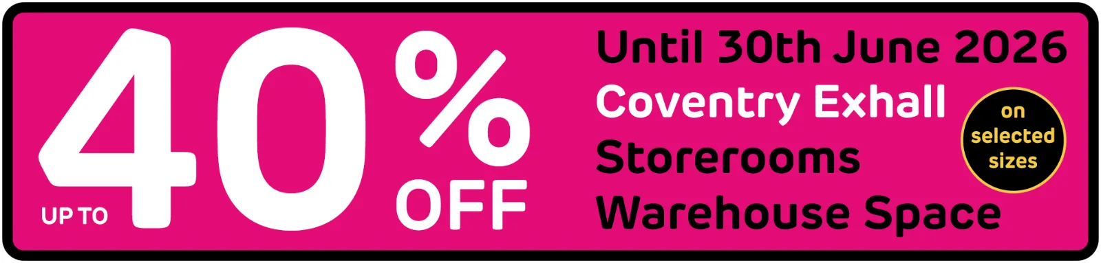 40% OFF