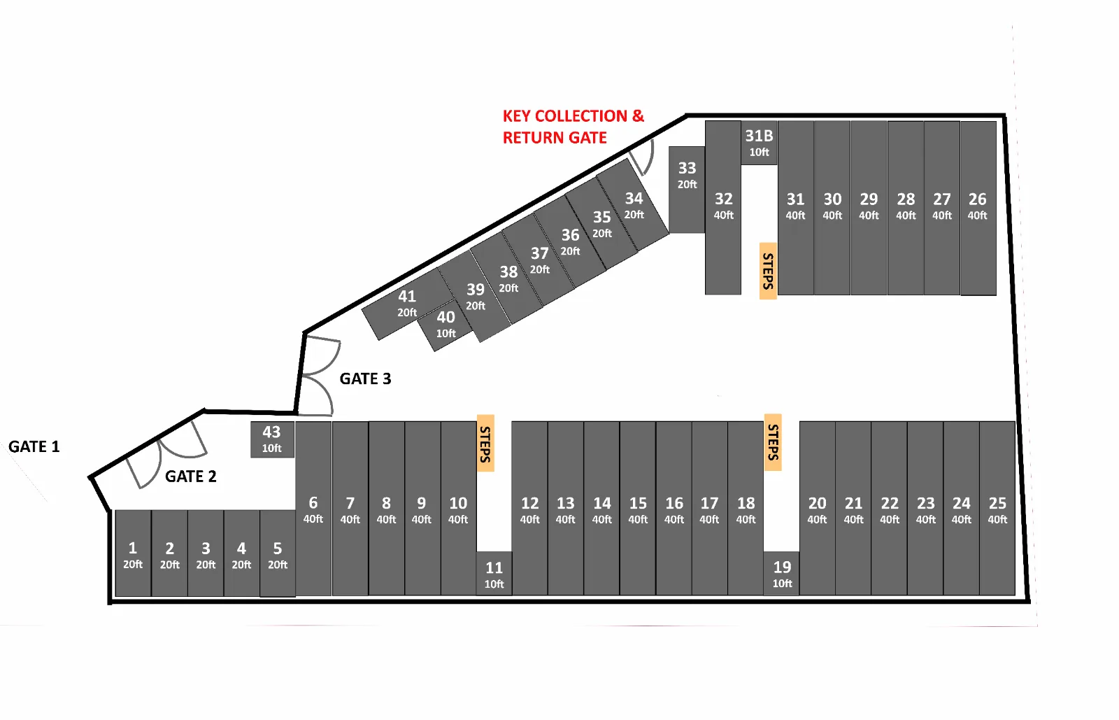 Key Collection Point Map Leicester North