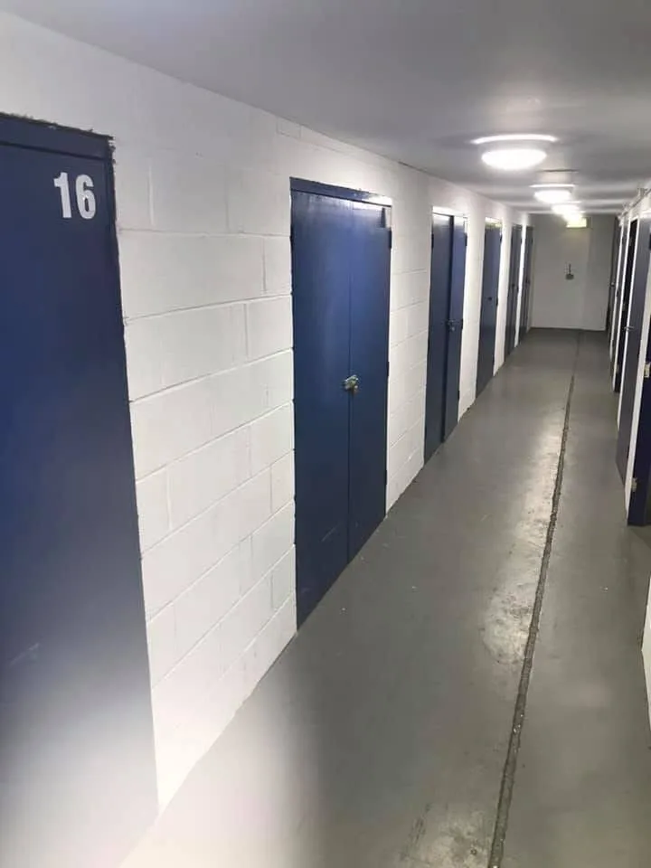 Storage unit doors
